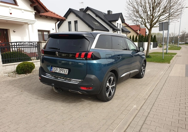 Peugeot 5008 cena 96000 przebieg: 78500, rok produkcji 2018 z Góra małe 137